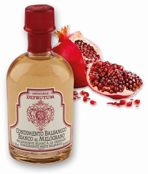 WHITE BALSAMICO flavoured POMEGRANATE 250ml - 1