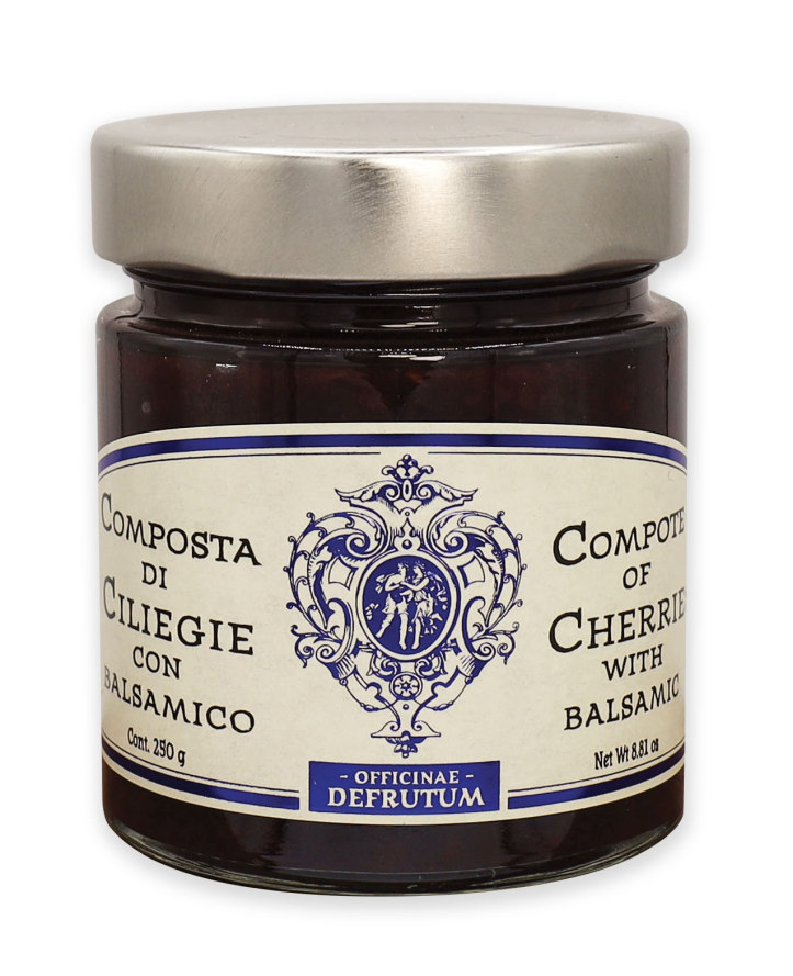 CHERRIES Compote with Balsamic Vinegar of Modena 250g - 1
