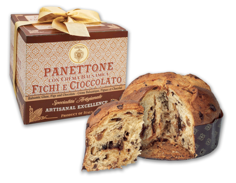 Panettone cake with Balsamic, Figs & Chocolate - 1
