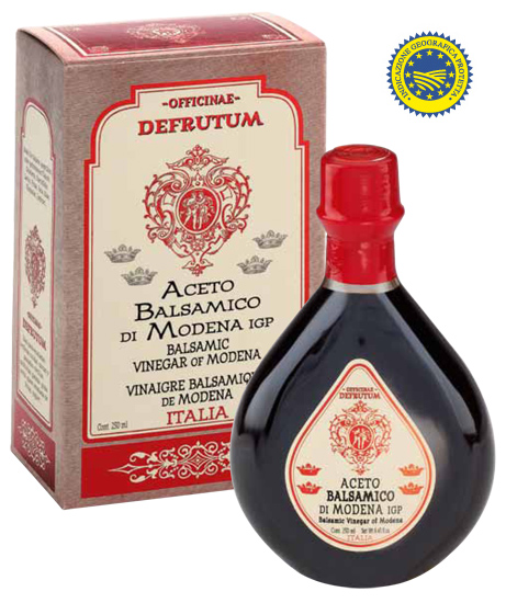 MARGHERITA: Aceto Balsamico di Modena IGP -Serie 4 Corone - 250ml - 1