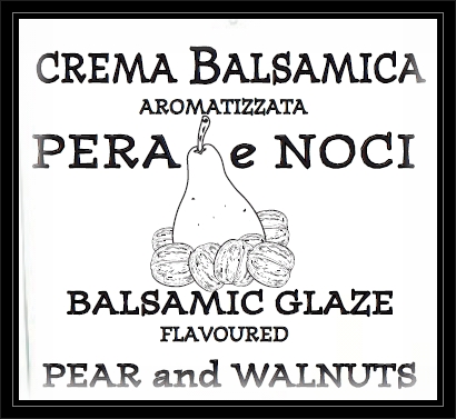 Balsamic Glaze flavoured PEAR & WALNUT 220g - 1