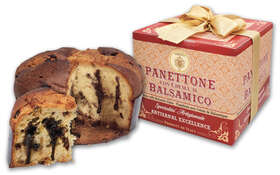 Linea "Around & beyond balsamic..." - "Panettone cake with Balsamic, Figs & Chocolate - 8"