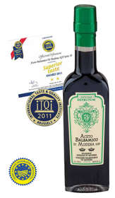 Linea "Aceto balsamico di modena igp" - "VITTORIA: Aceto Balsamico di Modena IGP -Serie 3 Corone - 250ml - 7"